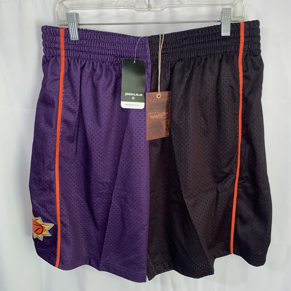 NWT Mitchell & Ness Phoenix Suns 2001 Split Swingman Shorts Mens XL